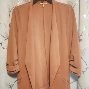Rose/Mauve Open Front Blazer